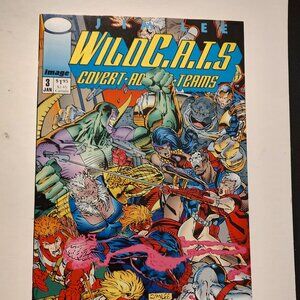 WILDCATS # 3 IMAGE COMICS  YOUNGBLOOD WRITTEN BY JIM LEE AND BRANDON CHOI